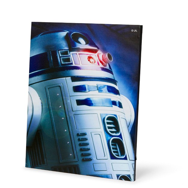 Seven20 Star Wars Illuminated Canvas Art 23 9 x19 9 R2d2