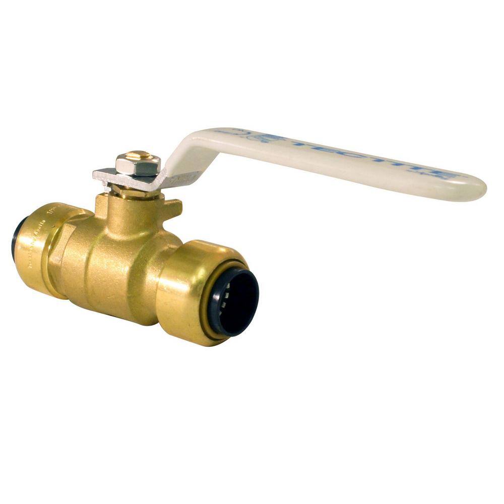 Tectite 12 in. Brass Push-to-Connect Ball Valve FSBBV12