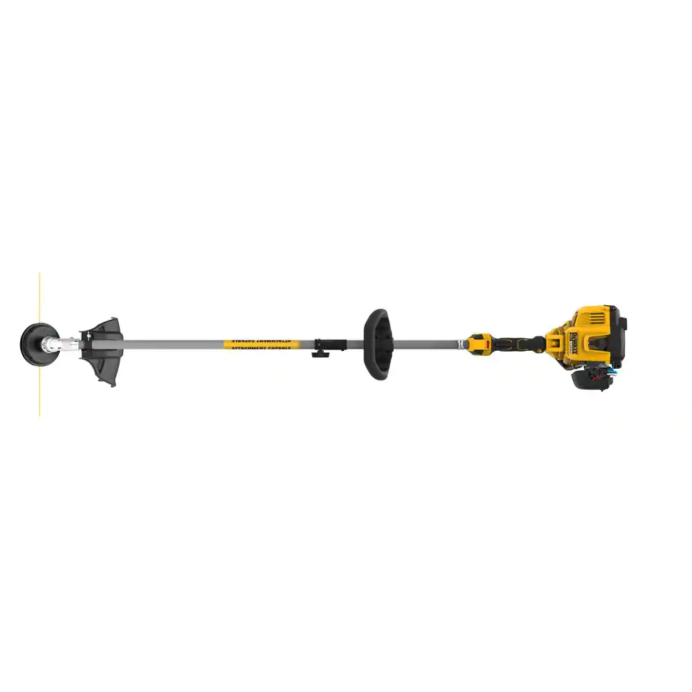 DEWALT DXGST227SS 27 cc 2-Stroke Gas Straight Shaft String Trimmer with Attachment Capability