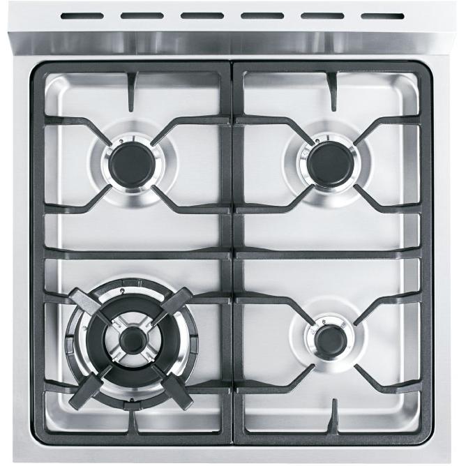 Haier 24-inch Freestanding Dual-Fuel Range HCR2250ACS