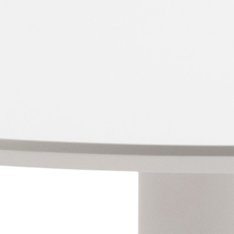 TITAN Round Dining Table 80cm - White