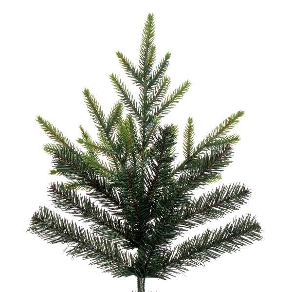 Vickerman 6.5' x 52 Vermont Fraser Fir Artificial Unlit Christmas Tree，Folding Metal Tree Stand