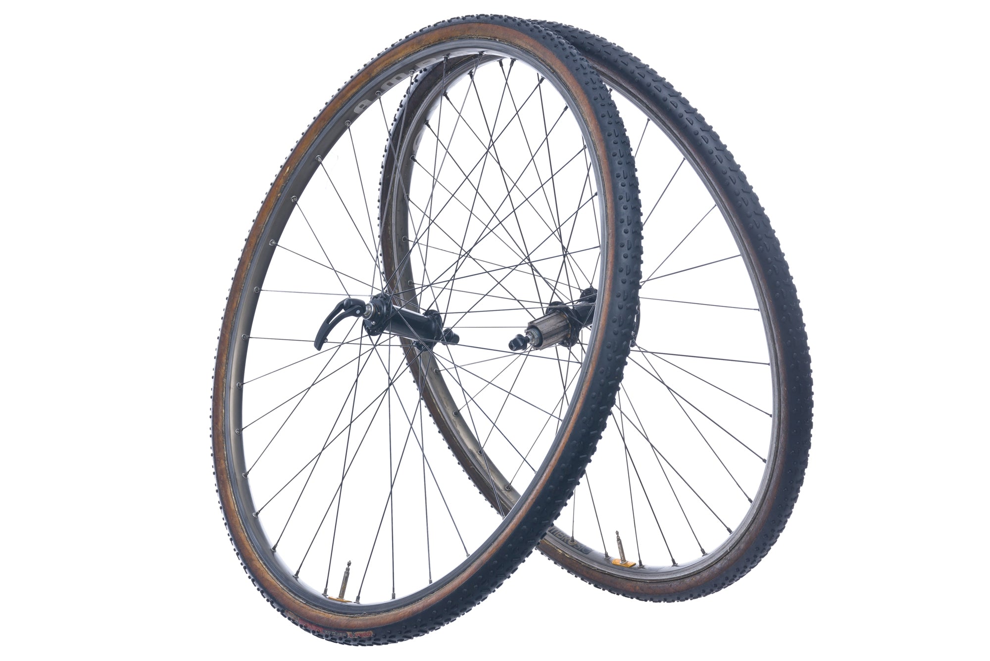 Ambrosio Nemesis / Campagnolo Record Aluminum Tubular 700c Wheelset