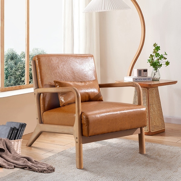 Aston Modern Solid wood Accent Chair