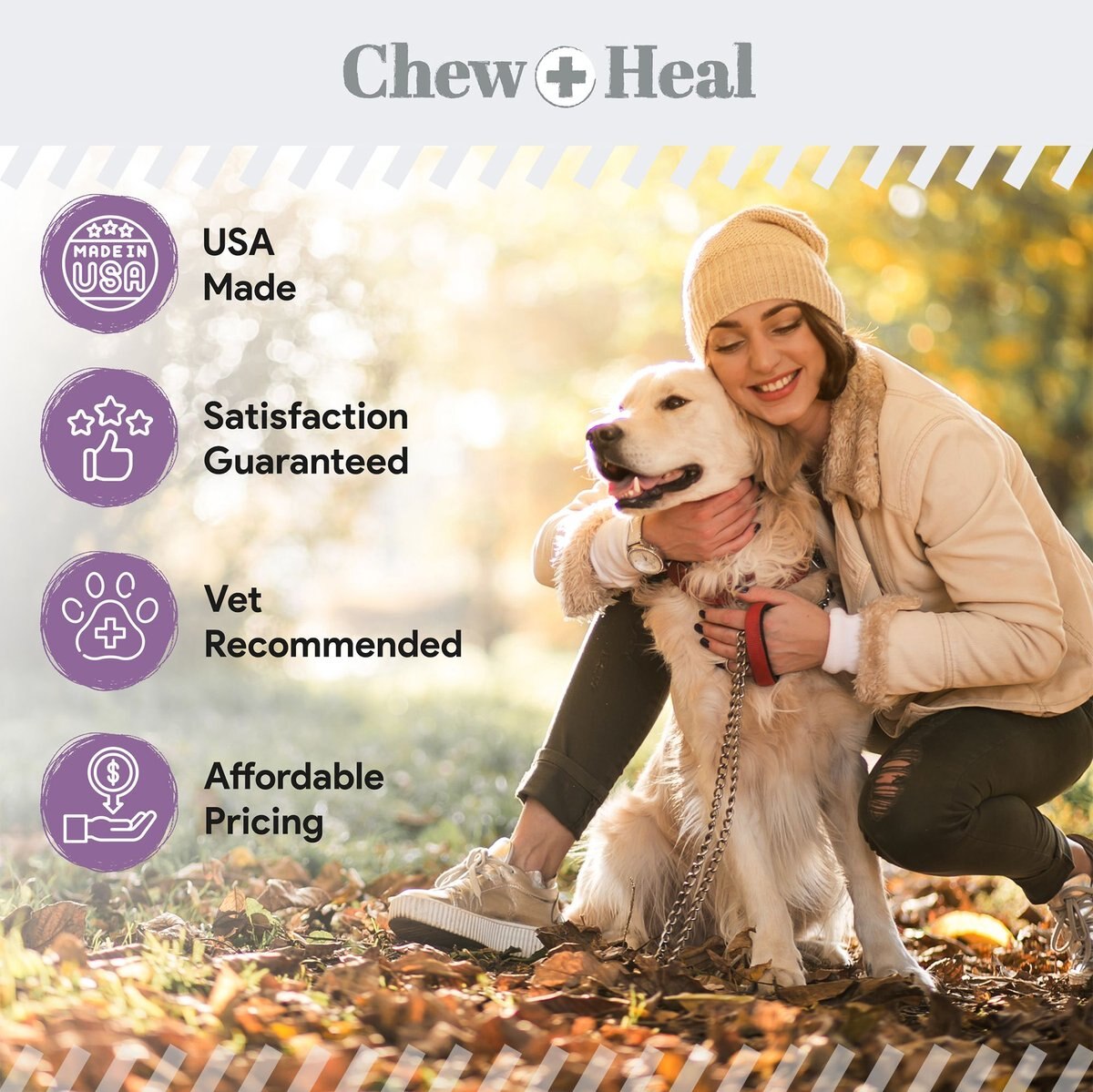 Chew + Heal No Chew Dog and Cat Spray， 8-oz bottle