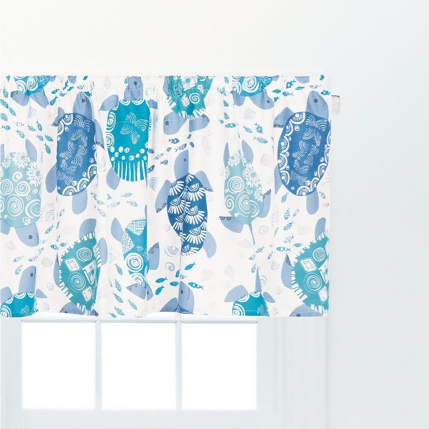 C amp f Home Turtle Bay Valance Set Of 2