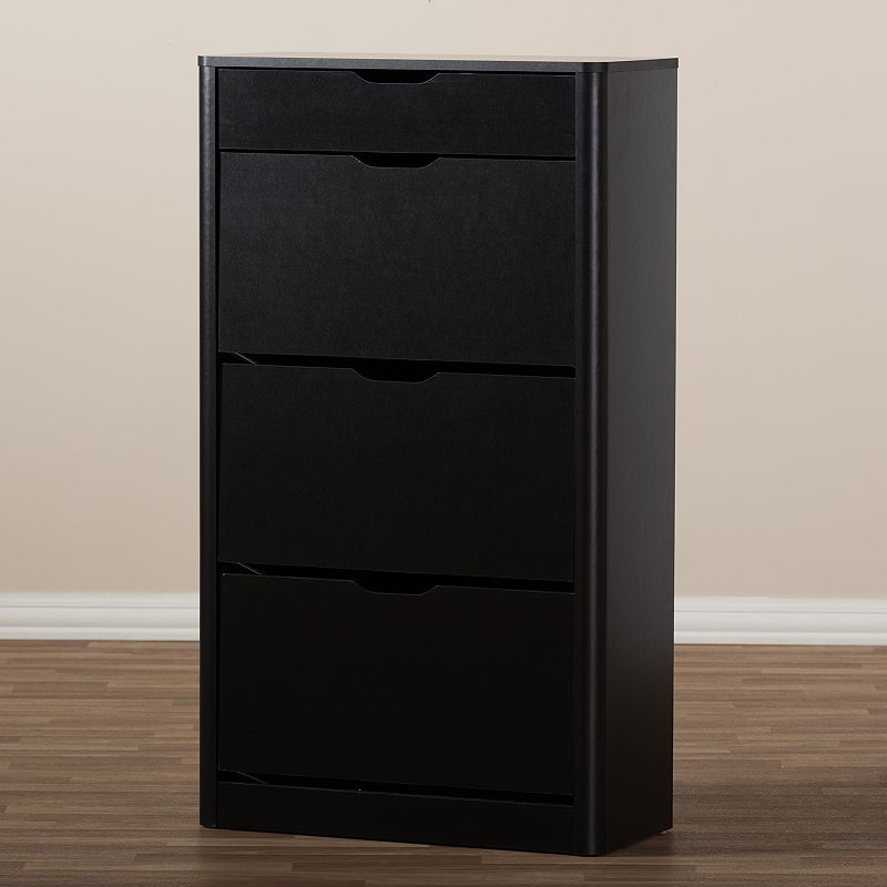 Baxton Studio Cayla Shoe Cabinet