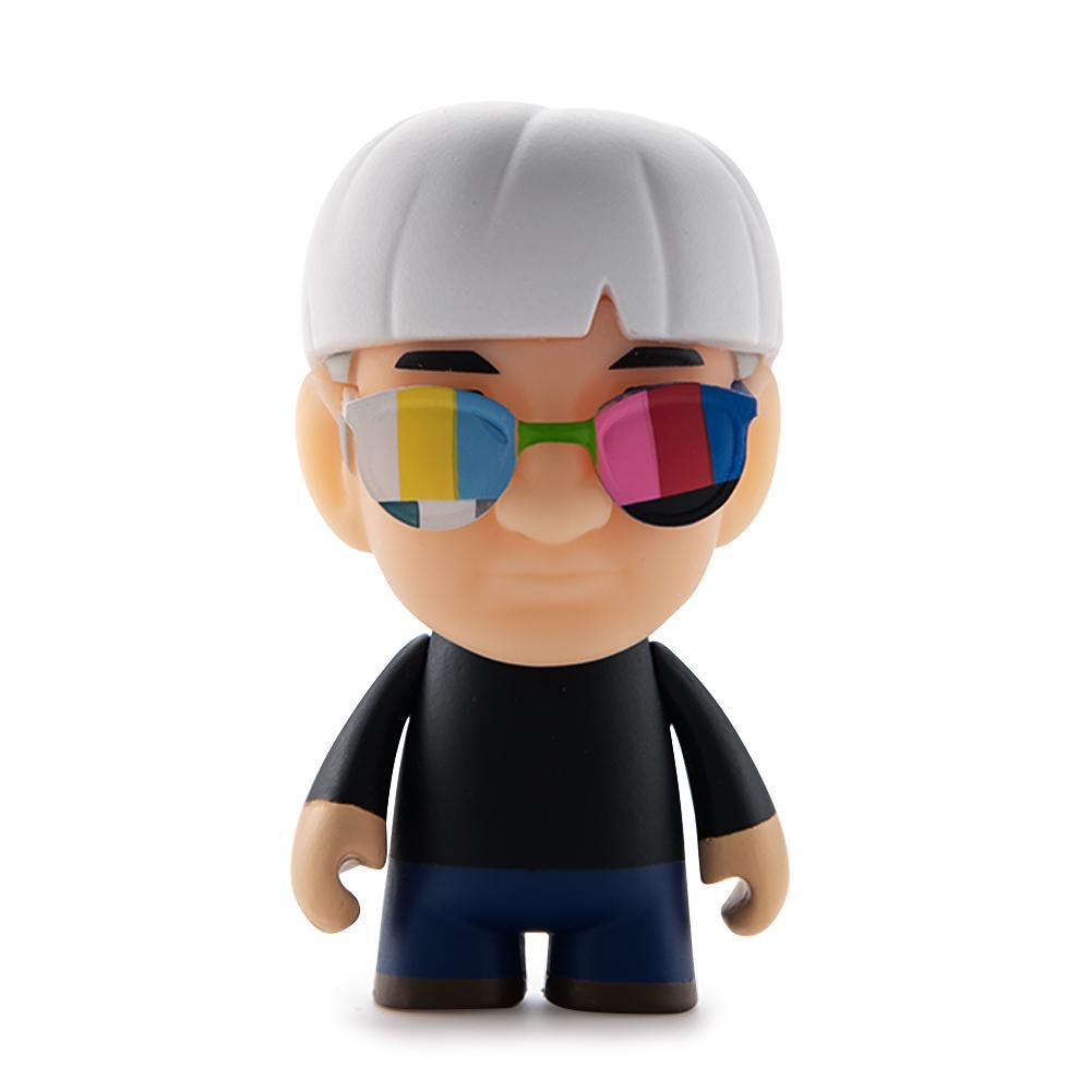 Many Faces of Andy Warhol Vinyl Figures by Kidrobot