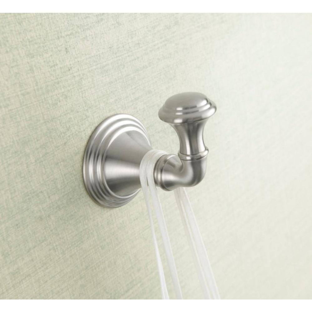 KOHLER Devonshire Robe Hook in Vibrant Brushed Nickel K-R10555-BN