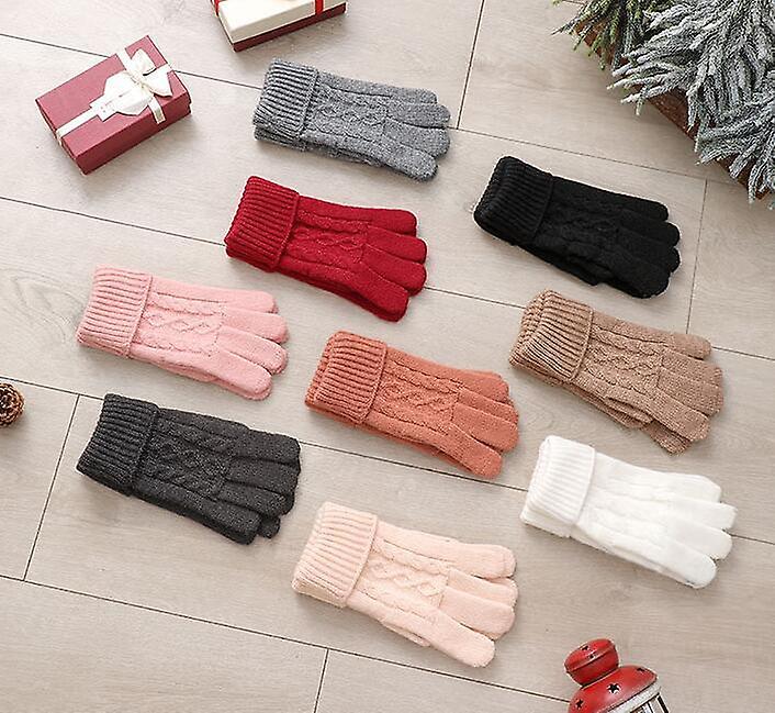 Winter Anti-slip Gloves For Men Women，  Warm Touch Screen Glove Unisex For Texting