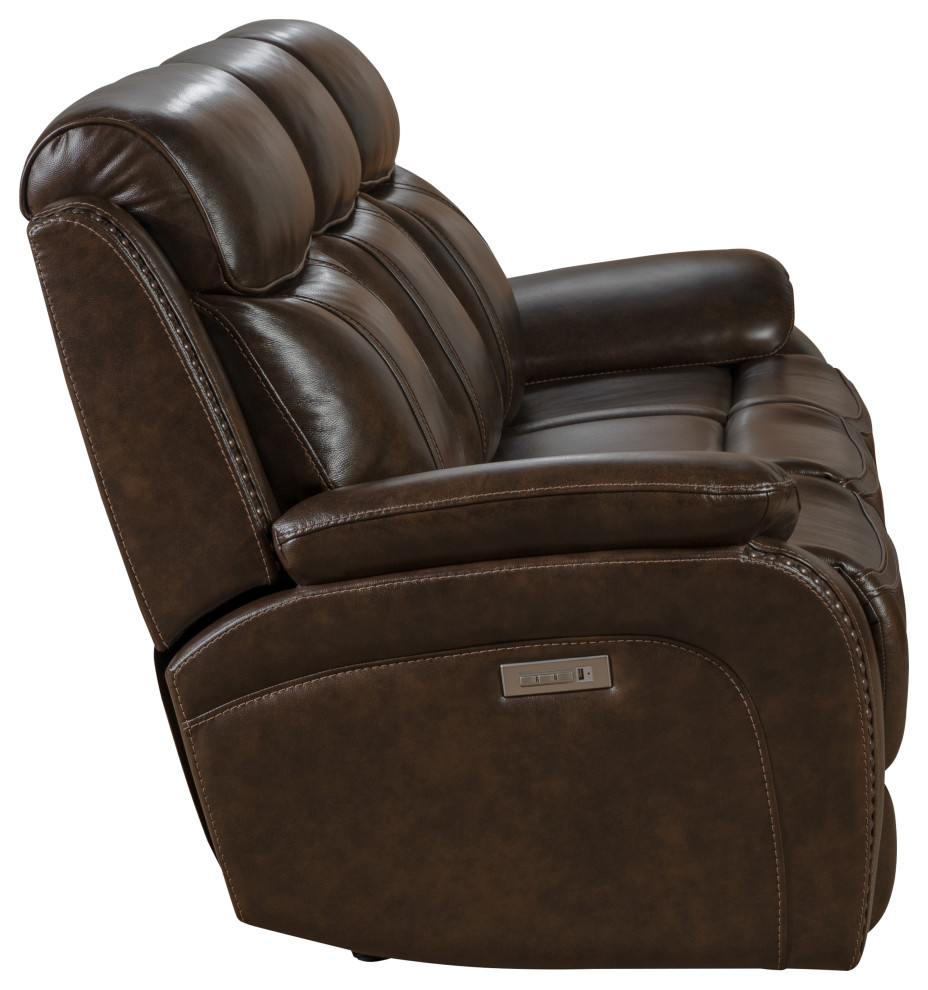 Barcalounger Sandover Power Reclining Sofa  Tri Tone Chocolate   Contemporary   Sofas   by Kolibri Decor  Houzz