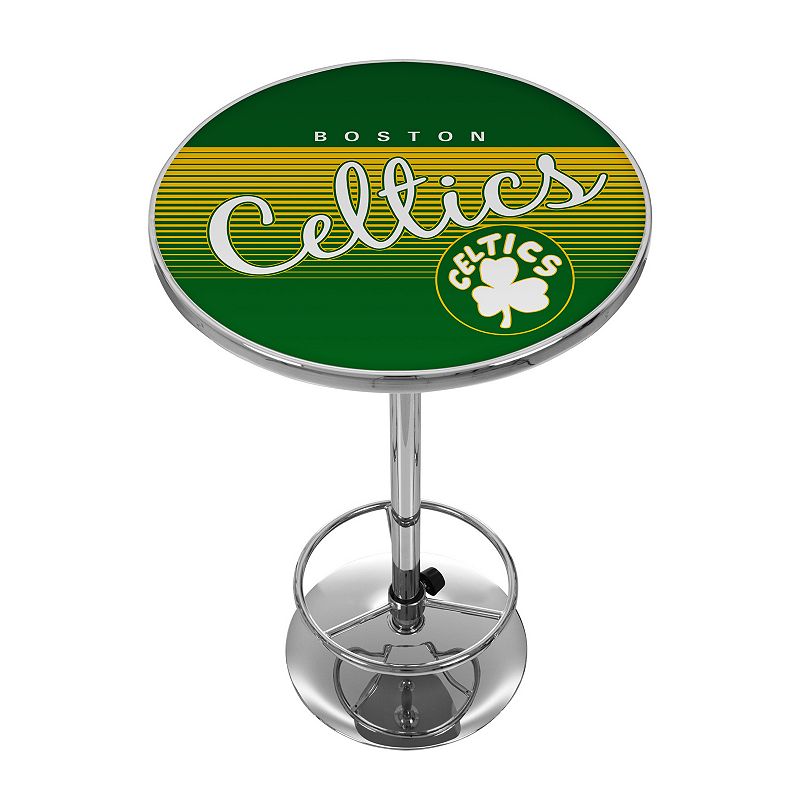 Boston Celtics Hardwood Classics Chrome Pub Table