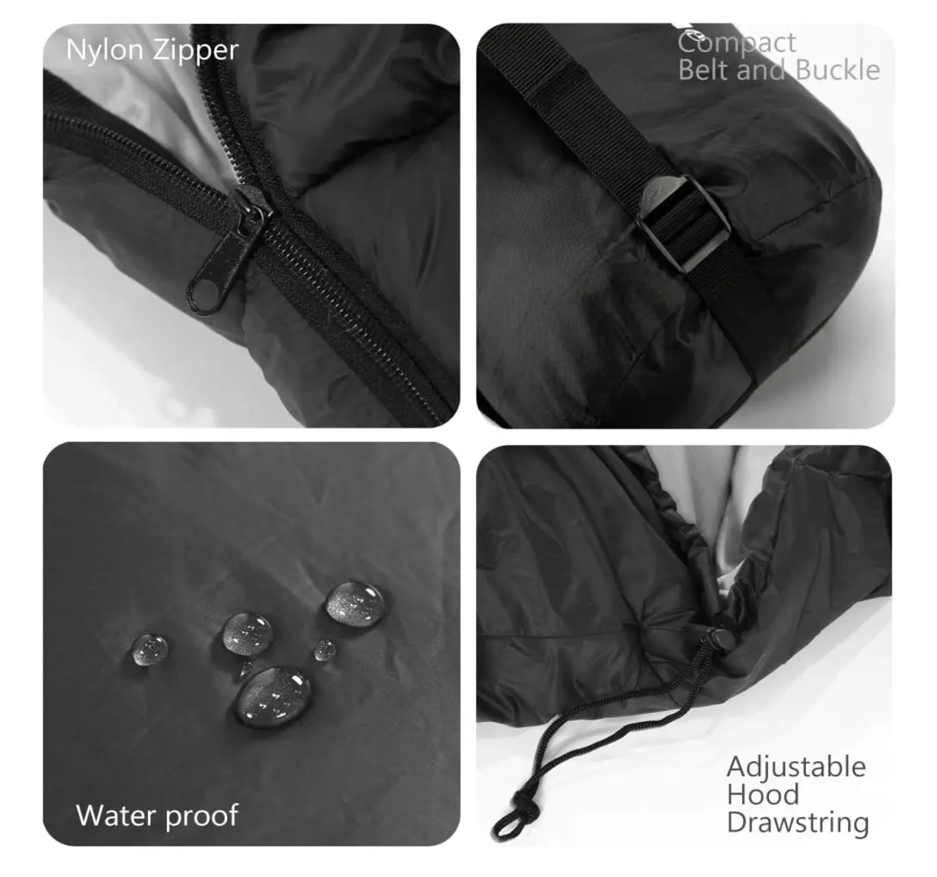 Heated Camping hiking Sleeping Bag winter  20 in Cold Weather