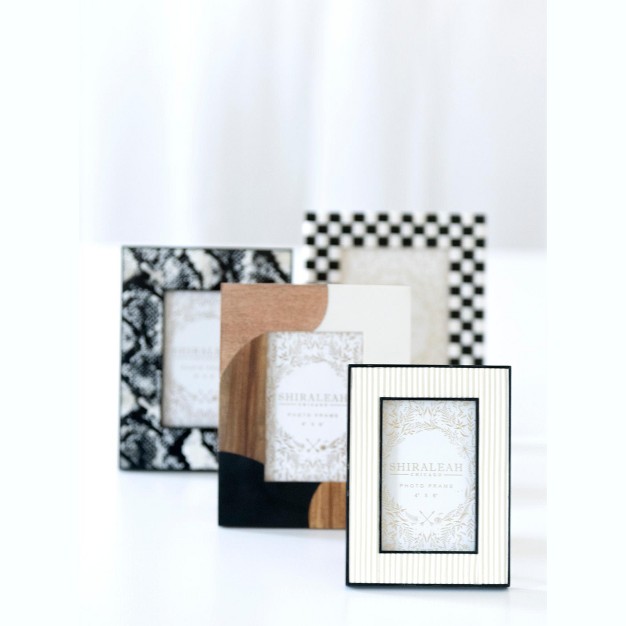 Shiraleah Paris Patchwork 4x6 Picture Frame