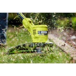 RYOBI ONE+ HP 18V Brushless 13 in. Cordless Battery String Trimmer with 4.0 Ah Battery and Charger P20120