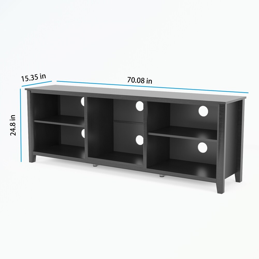 TV Stand  Storage Media Entertainment Center without drawer