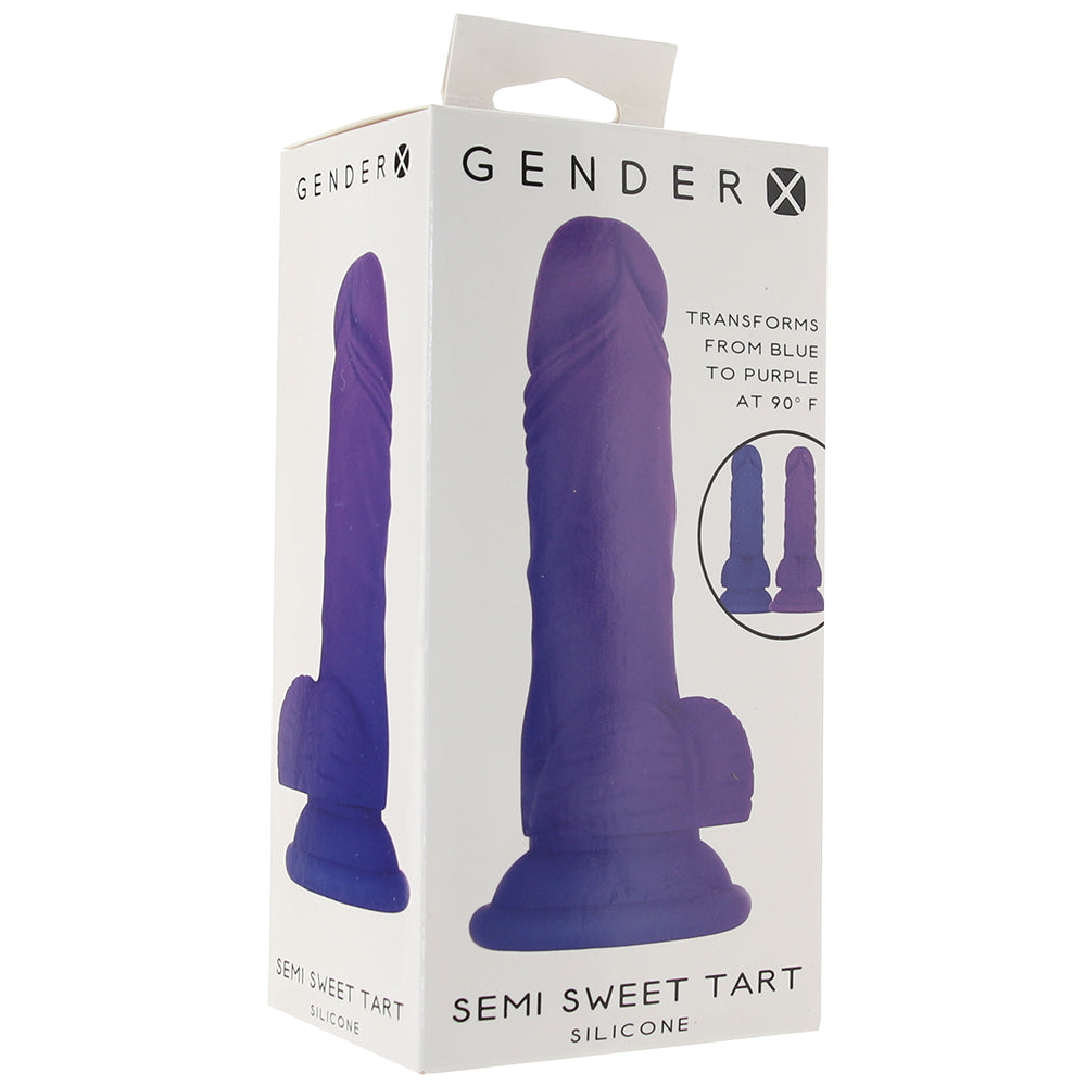 Gender X Semi Sweet Tart Color Change Dildo