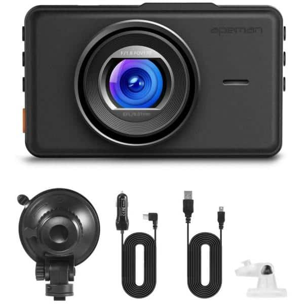 apeman 1080P FHD 3 Inch Car Camera 170° Wide Angle Screen Dash Cam C450