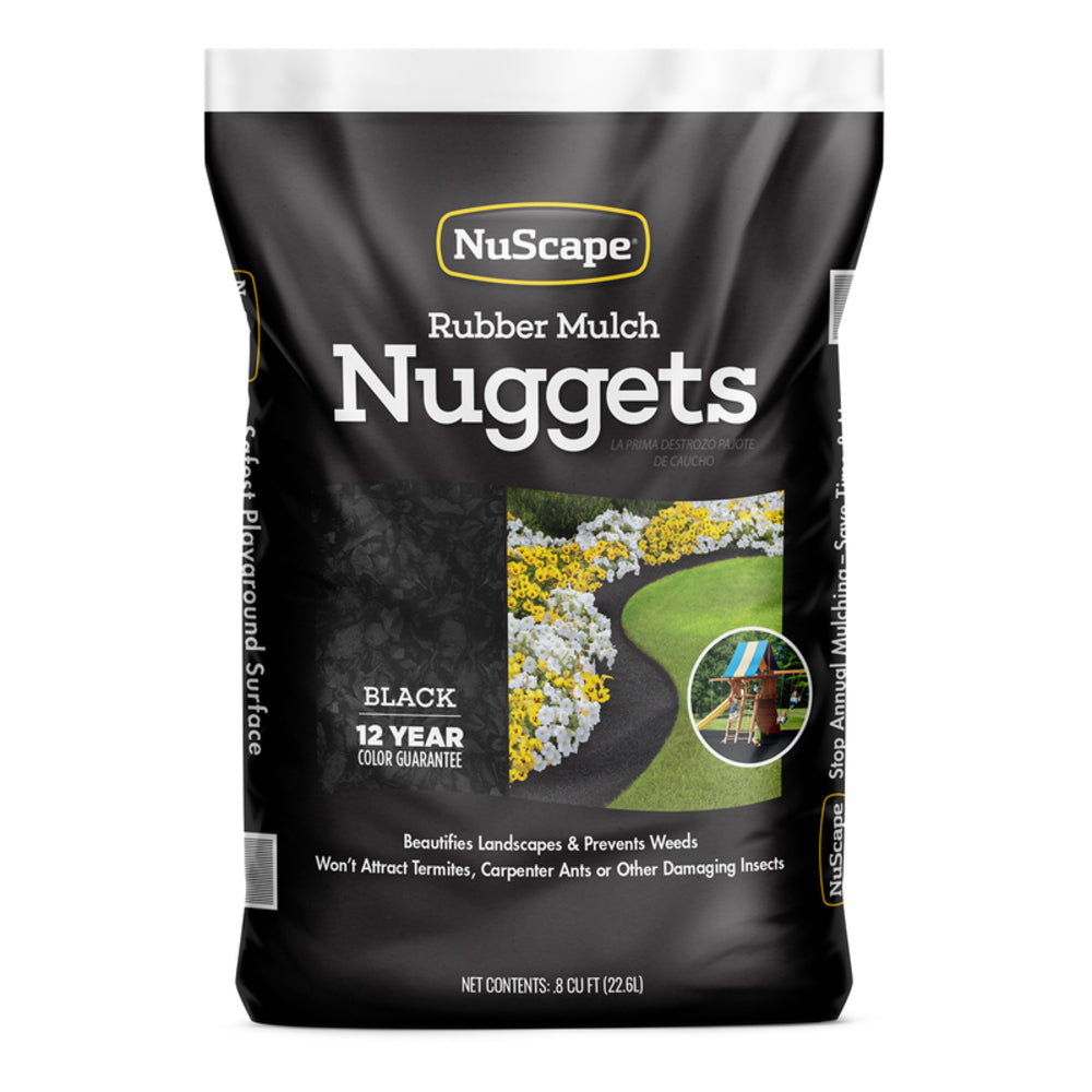 RUBBER NUGGETS BLK .8CF