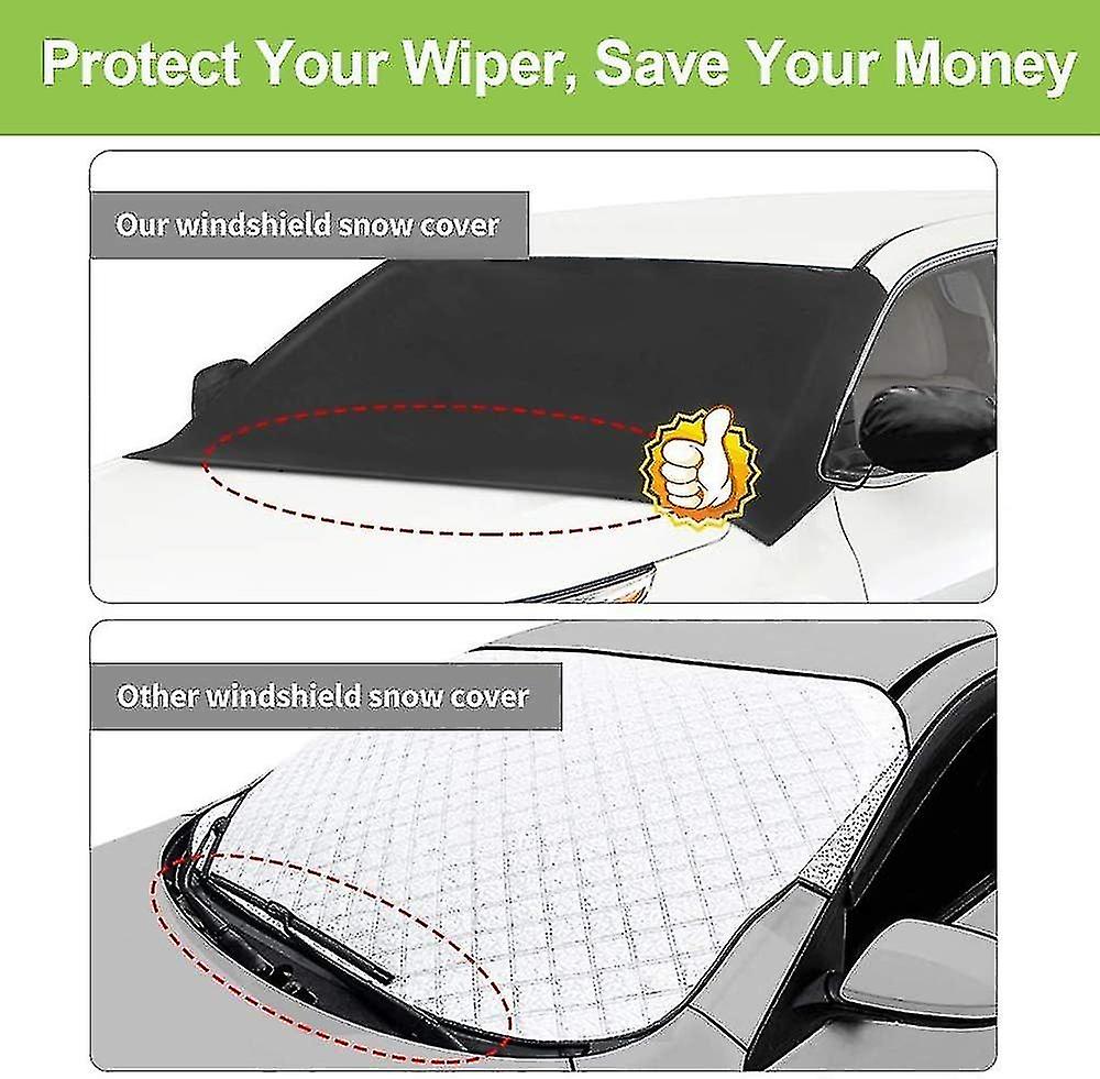 Car Windshield Cover， Windshield Waterproof Cloth Magnetic Protection， General Motors Front Folding