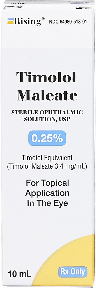 Timolol Maleate (Generic) Ophthalmic Solution 0.25%