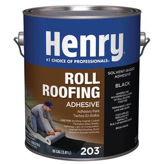 Henry 203 Black Roll Roofing Adhesive 0.90 gal. HE203142