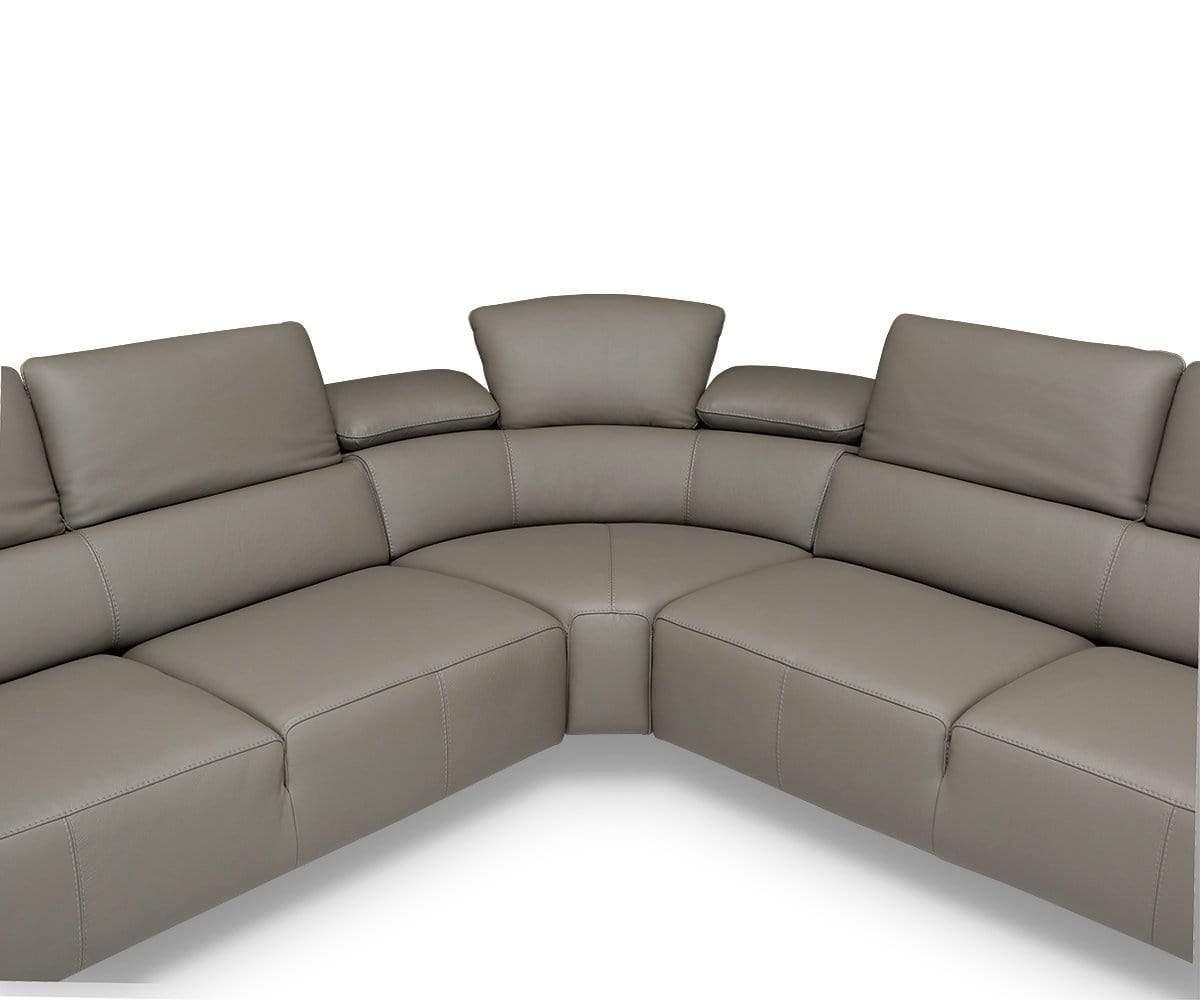 Abella Leather Sectional