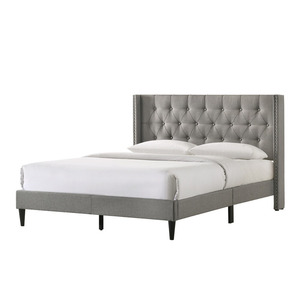 Herman Upholstered Platform Bed