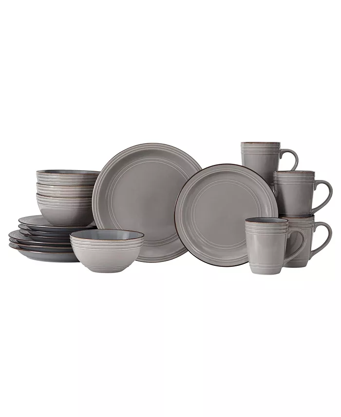 Baum Allure 16 Piece Dinnerware Set Service for 4