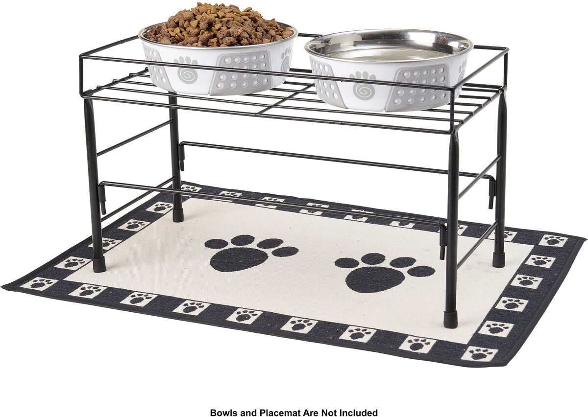 PetRageous Designs Set The Table Non-Skid Pet Bowl Wire Stand