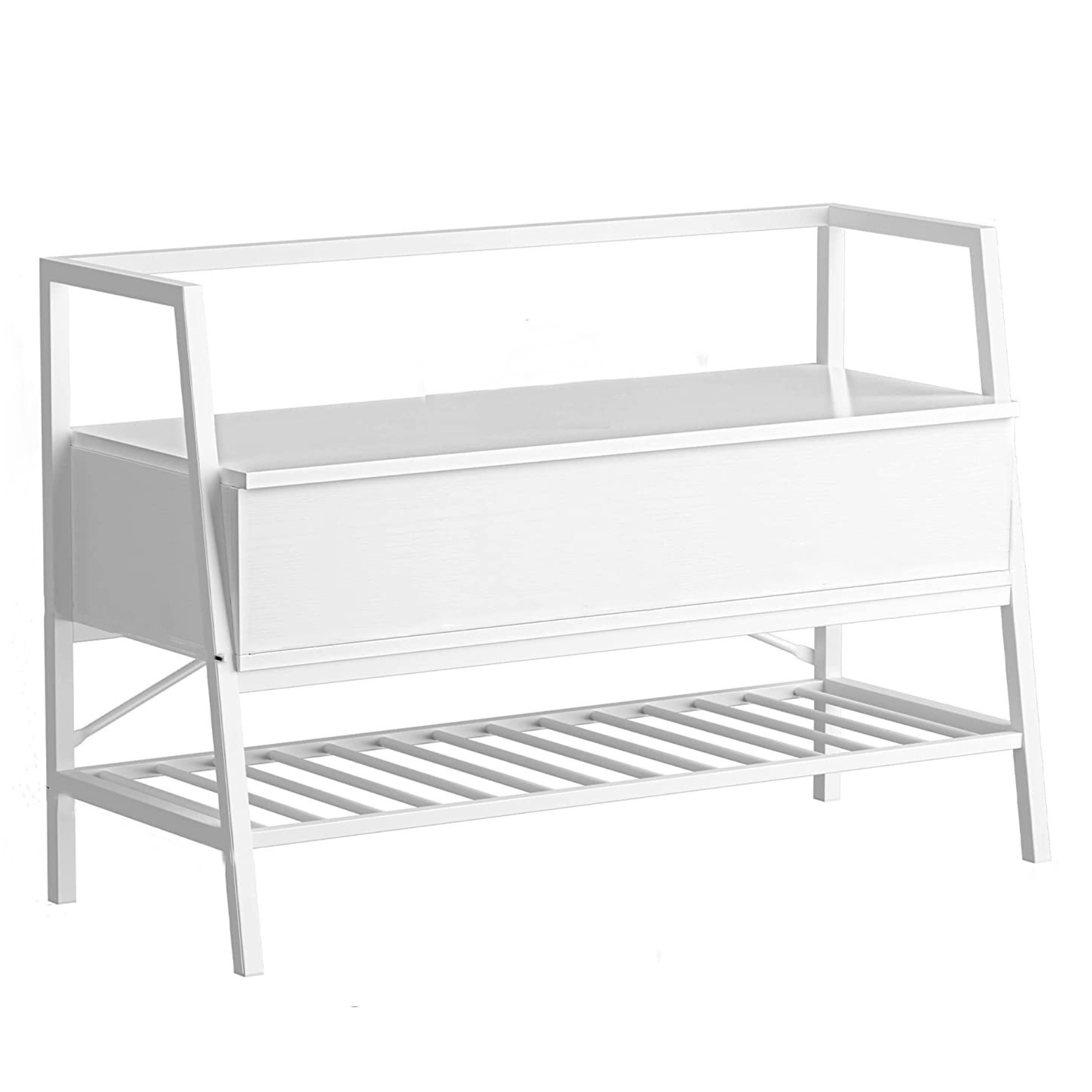 Entryway Bench Shoe Bench With Shoe Rack and Storage Box for Entryway, Bedroom, Hallway