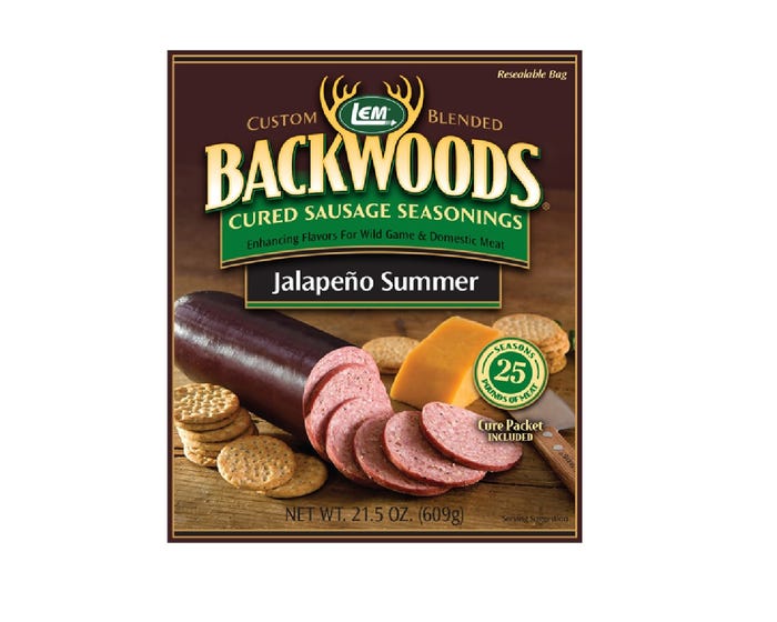 LEM Jalapeno Summer Sausage Seasonings for 25 lbs. - 9040