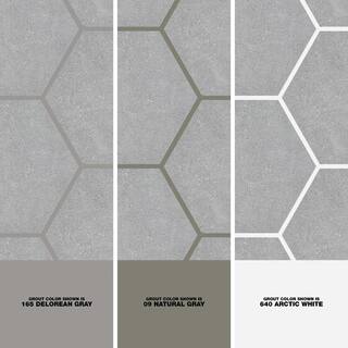 Ivy Hill Tile Sanskrit Gray Hex 8.86 in. x 10.20 in. Matte Porcelain Floor and Wall Tile (9.47 sq. ft.Case) EXT3RD105718