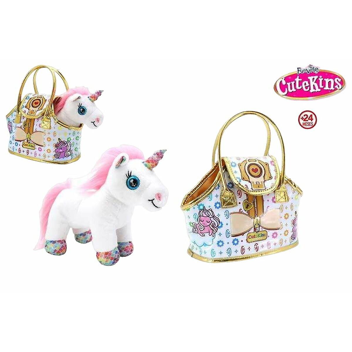 Fluffy toy Colorbaby Cutekins Unicorn 32 x 28 x 17 cm