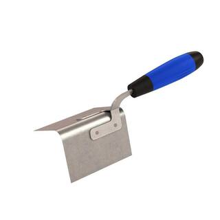 Bon Tool Outside Corner Bullnose 5 in. x 3-12 in. Finishing Trowel with Comfort Grip Handle 85-355