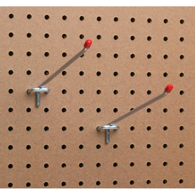 Medium Duty Safety Tip Straight Pegboard Hook