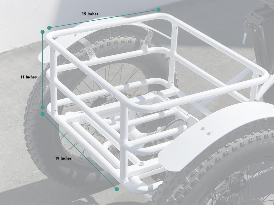 Emojo Caddy Pro Step Thru 48V 500Watt Fat tire Electric Trike