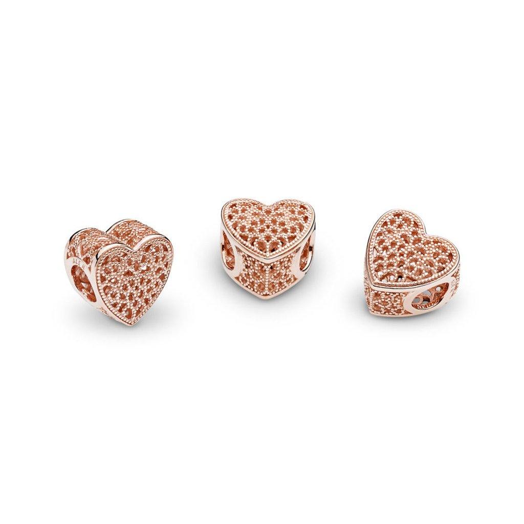 PANDORA  MOMENTS Filled with Romance Charm