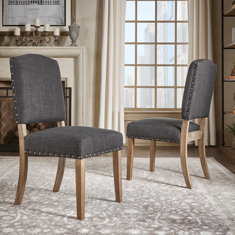 Benchwright Upholstered Dining Chairs (Set of 2) by iNSPIRE Q Artisan