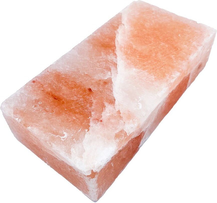 Miracle Salt Collective Natural Himalayan Salt Lick， 4.4-lb brick