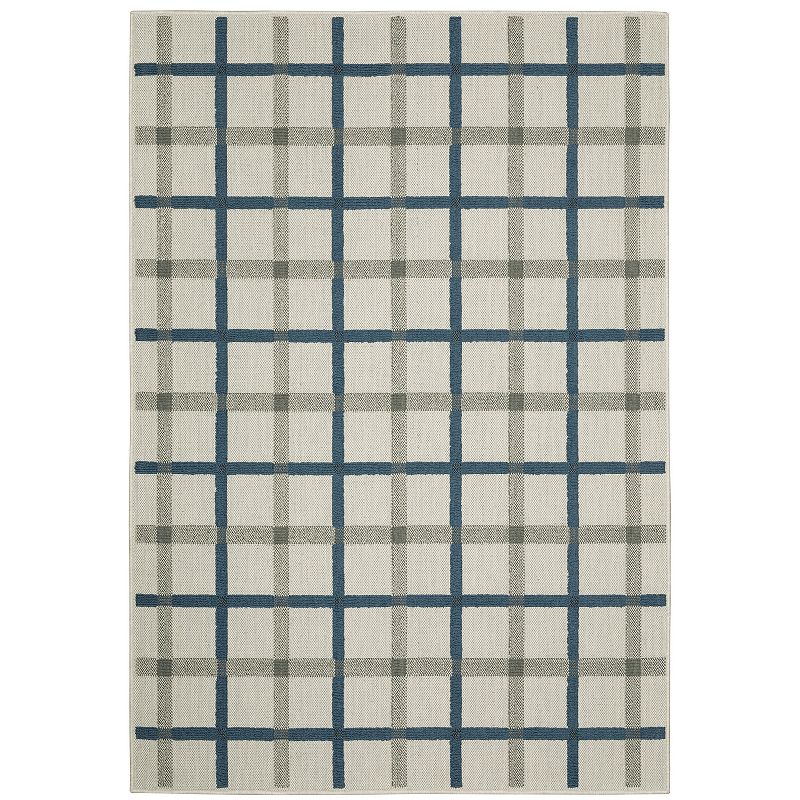 StyleHaven Trevor Floral Lattice Indoor Outdoor Rug