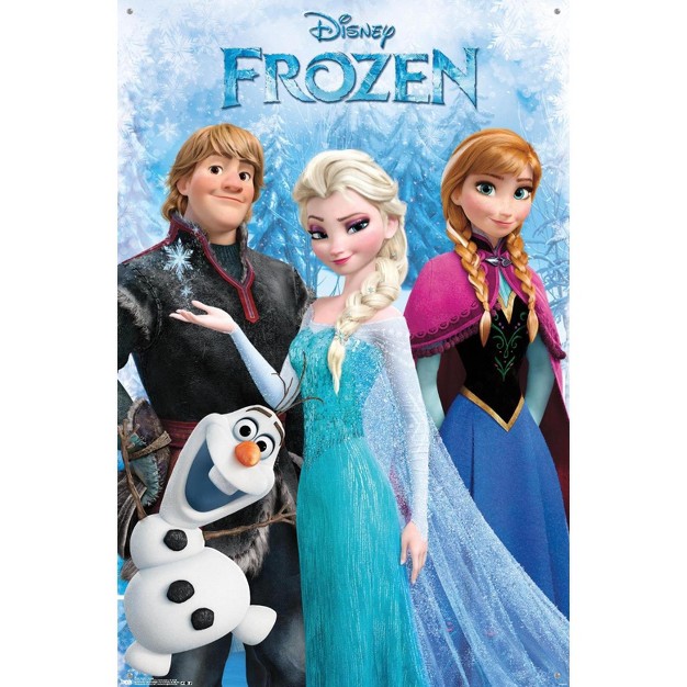 Trends International Disney Pixar Frozen Group Unframed Wall Poster Prints