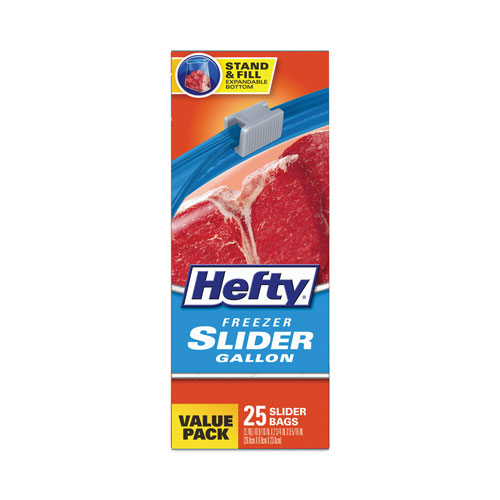 Reynolds Hefty Slider Bags | 1 gal， 2.5 mil， 10.56