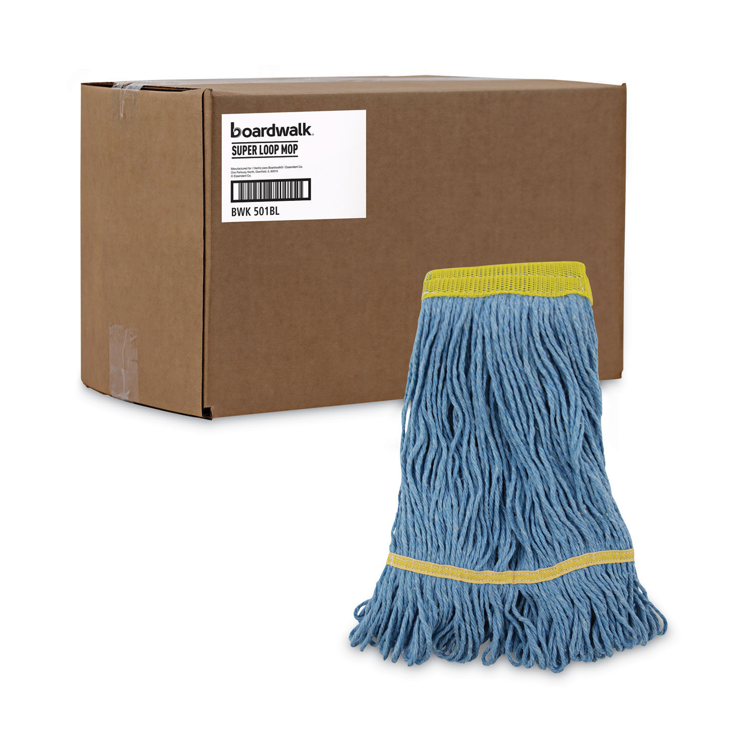Super Loop Wet Mop Head by Boardwalkandreg; BWK501BL