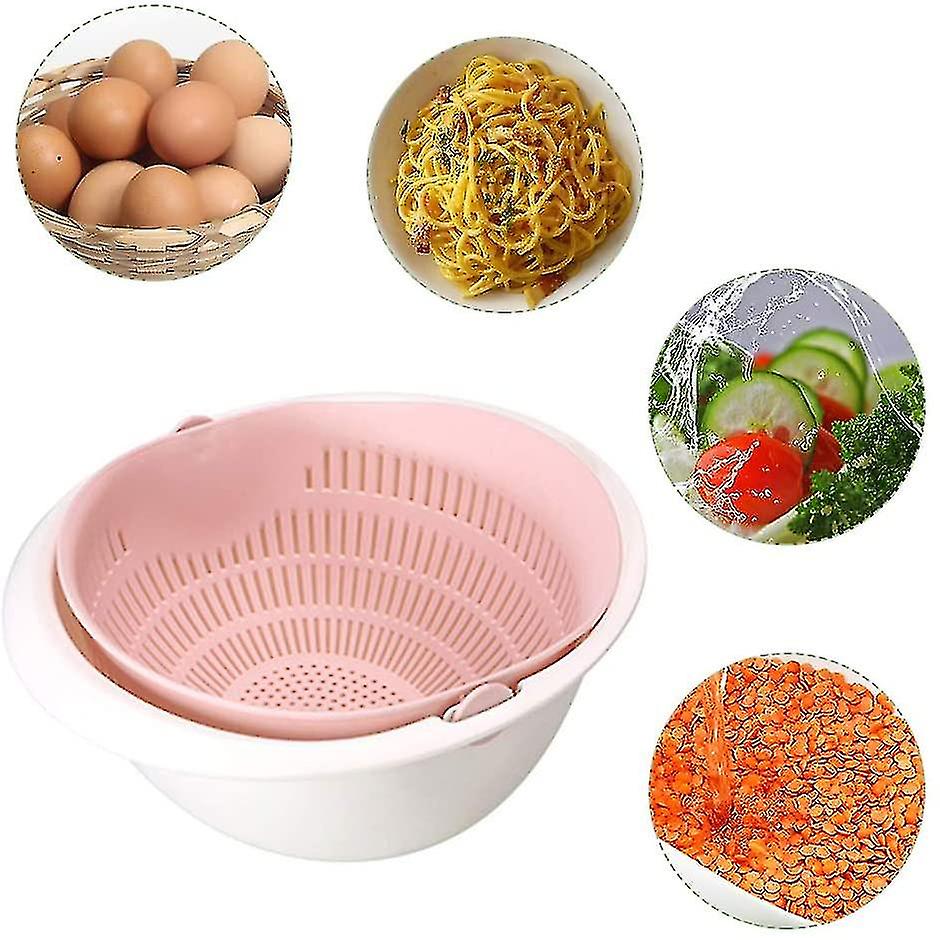 2-in-1 Multifunctional Kitchen Sieve / Sieve And Bowl Set