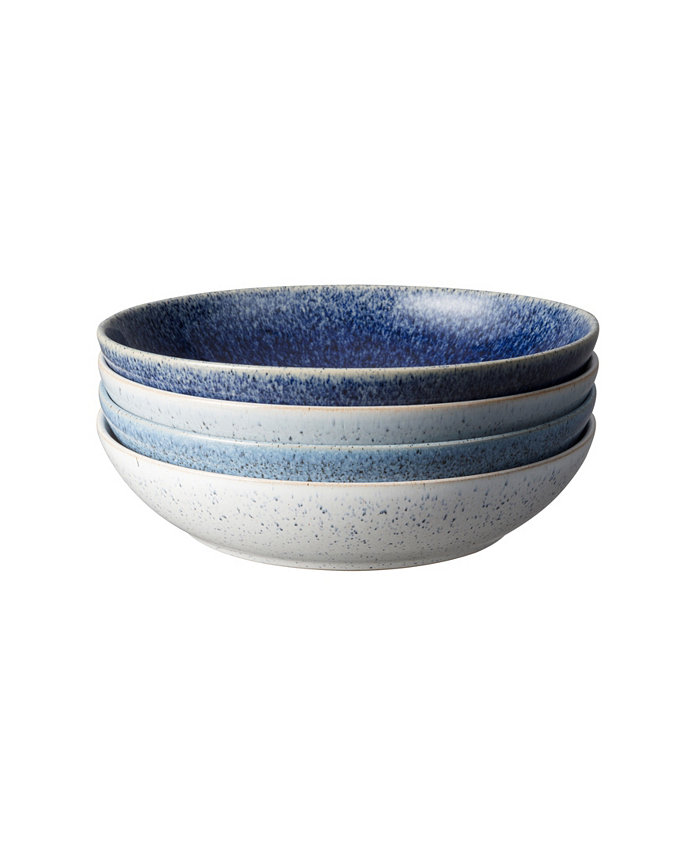 Denby Studio Blue 4-Pc. Pasta Bowl Set