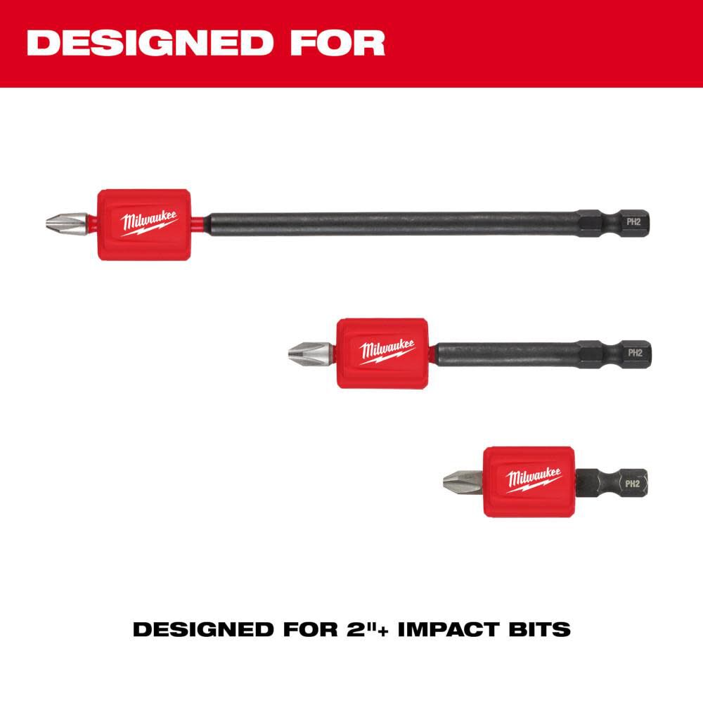 MW SHOCKWAVE Impact Duty Magnetic Attachment and PH2 Bit Set 3pc 48-32-4550 from MW