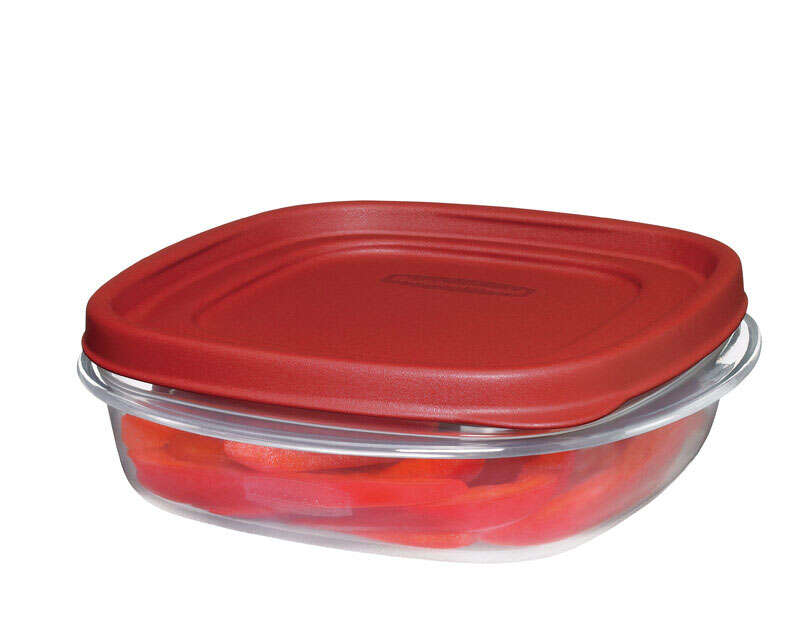 Rubbermaid 3 cups Clear Food Storage Container 1 pk