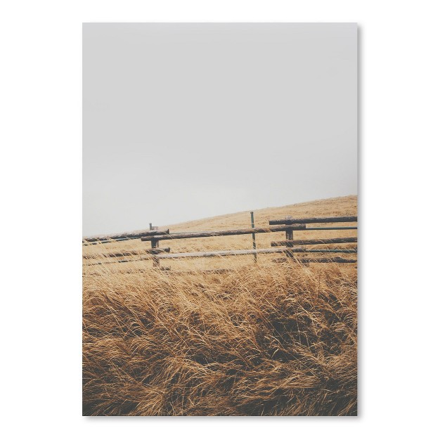 Americanflat Farmhouse Rustic Landscape By Tanya Shumkina Poster