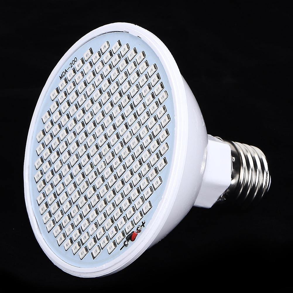 200LED Plant Bulb E27 30W Plant Grow Light Lamp Bulb 85-265V for Flower Plants Growth